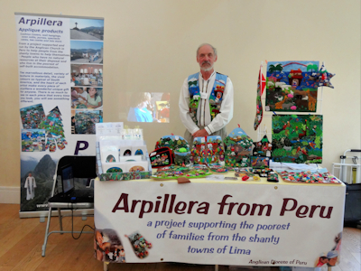 Craft Fair Stall - Arpillera